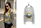 Manga longa Guns n roses