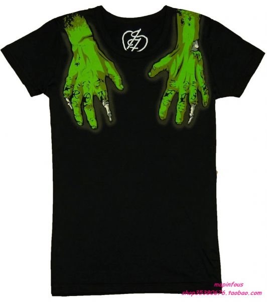 T-shirt Mãos Zumbis