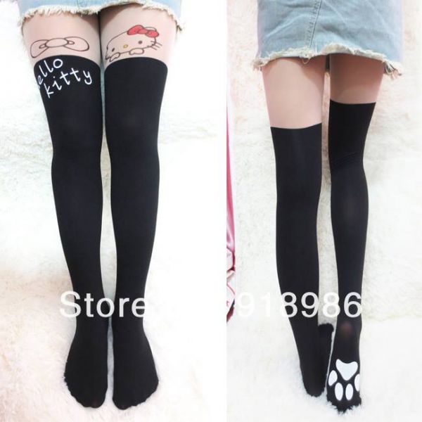Meia Calça Hello Kitty