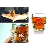 Conjunto copos skull 4 peças