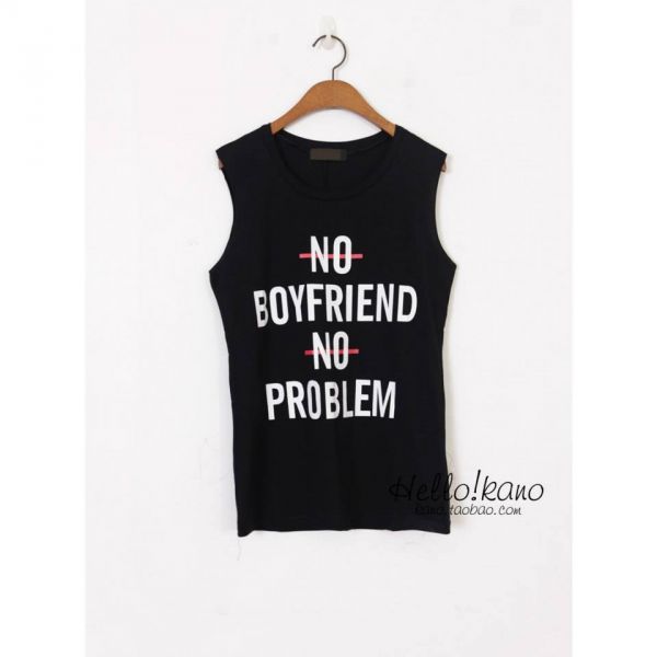 Blusa No Boyfriend No problem