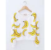 Cropped com mangas banana