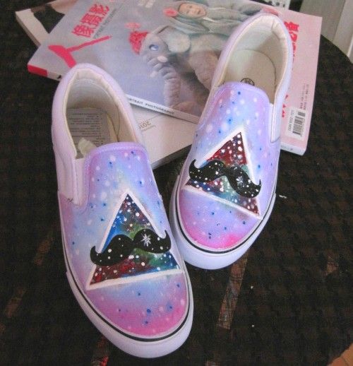 Tênis Galaxy Mustache