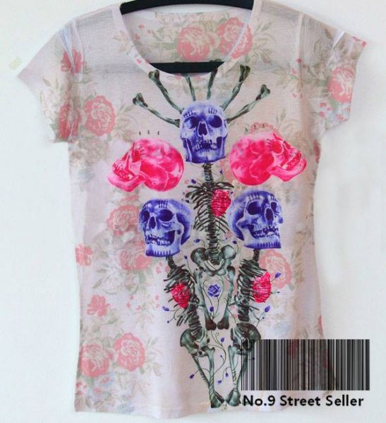 T-shirt Queen Skull