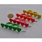 Anel Heart neon