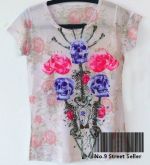 T-shirt Queen Skull