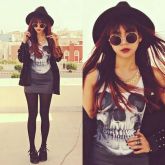 Vestido Skull