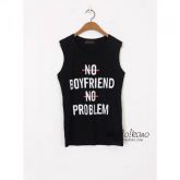 Blusa No Boyfriend No problem