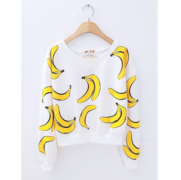 Cropped com mangas banana